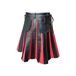 Kilts en cuir SUQAINA GARMENTS de bonne qualité, service OEM/ODM, approvisionnement direct d'usine, MOQ de 2 pièces, Pakistan - Product Image 2