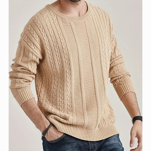 Pull en molleton double couche pour homme de qualité supérieure à prix raisonnable, 100% coton, anti-rétrécissement, vêtement d'hiver - Product Image 1