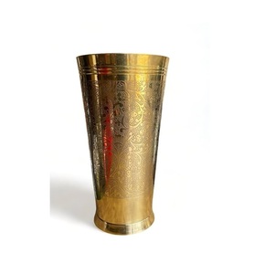 Espejo pulido brillante de cristal de latón respetuoso con el medio ambiente para beber vidrio de Metal decorativo para uso doméstico o hotelero - Product Image 2