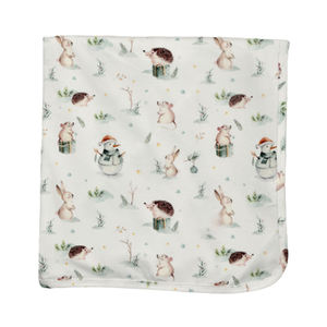 Best Quality Animal Printed Baby Blanket <b>Bed</b> <b>Throws</b> Double Side Dotted Backing Soft Blanket <b>for</b> Baby - Product Image 5