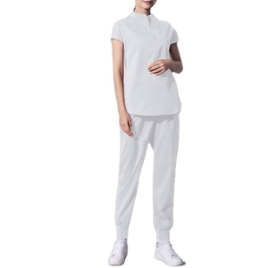 Uniforme d'esthéticienne, uniforme de soins aux animaux, ensemble décontracté pour femmes, nouveau modèle slim, tenue de travail pour infirmières, pharmacie, laboratoire, combinaison de travail BY BS 2026 - Product Image 6