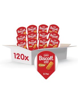 โลตัส บิสคอฟ คุกกี้บัตเตอร์สเปรดคัพ รสครีมมี่ ปราศจาก GMO + วีแกน ขนาด 0.7 ออนซ์ แพ็ค 120 ชิ้น - Product Image 5