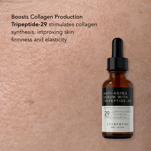 OEM เซรั่มต่อต้านริ้วรอย30มล. สูตรเหลว Tripeptide-29ประสิทธิภาพสูงสำหรับลดริ้วรอย - Product Image 5