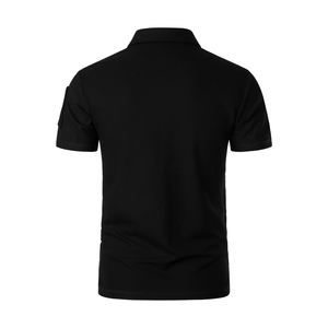 Logo personnalisé Usine chinoise à manches courtes de haute qualité 100% coton Vêtements de sport pour hommes Polos de golf avec col Style Polo T-Shirt - Product Image 5