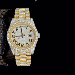 Lujo 41 MM Hip Hop Moissanite reloj personalizado de alta calidad Iced Watch VVS Diamond Tester Acero inoxidable estilo de moda precio - Product Image 5