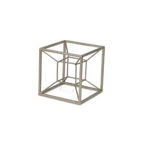 Statue décorative animale en métal haut de gamme faite à la main, anneau circulaire, gravure d'harmonie, figurine pour installation en place publique - Product Image 1