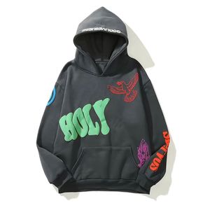 OEM Sweats à capuche pour hommes Hiphop Streetwear Custom Made Vintage Trending Puff Printing Design Winter Best-seller Puff Printing Logo - Product Image 1