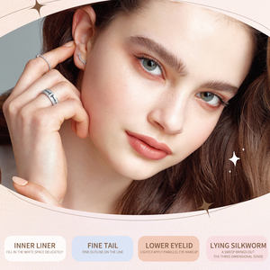 다채로운 울트라 파인 아이 라이너 젤 펜슬 방수 오래 지속되는 부드러운 컬러 눈은 밝고 다채로운 - Product Image 4