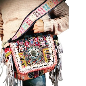 Sac de soirée à bandoulière pour femmes, fabriqué à la main en Inde, sac à bandoulière pour dames, pochette personnalisée de luxe brodée vintage - Product Image 3