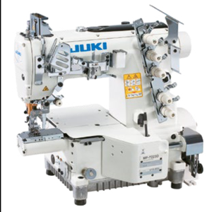 Máquina de coser de puntada de cubierta superior e inferior Juki 7223D-U10B56 de grado DIY, con cabezal semiseco, cama cilíndrica pequeña, construcción de acero y mango de plástico. - Product Image 2