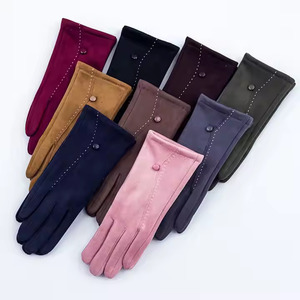 Gants d'habillage de mode de qualité supérieure, gants en cuir confortables personnalisés gants pour dames - Product Image 4