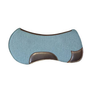 Selle de cheval en laine de style occidental de qualité supérieure, motif papillon, épaisseur de feutre de 18 mm et 25 mm, cuir huilé moyen, contour - Product Image 5
