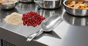 Stainless Steel Ice Scoop Kitchen Tools Bar Ice Scoop, Dry <b>Bin</b> Scoop, Dry Goods Scoop, Candy Scoop, Spice Scoop cocktail stirrer - Product Image 3