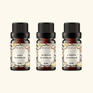 Kit de Muestras de 10 ml con 3 Sabores de Frutos Secos, Aceite Vegetal y Animal - Product Image 1