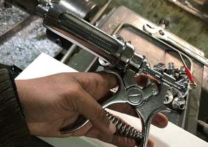 Nouveauté Seringue vétérinaire automatique multi-doses Seringue à dose réglable 50 ml Instruments vétérinaires pour le bétail - Product Image 5