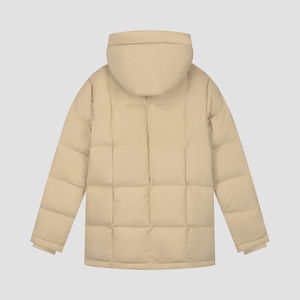 Veste matelassée pour hommes à la mode Matériau en nylon et polyester Veste matelassée à bulles d'hiver Coupe-vent pour l'hiver chaud - Product Image 2