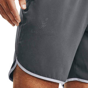 Lightweight Quick Dry Gym Shorts Custom Sportswear With Elastic Waistband Custom Gym Shorts <b>Stretchy</b> Breathable Fabric - Product Image 6