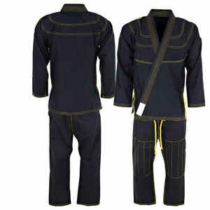 Logotipo personalizado bordado Kimono Jiu-Jitsu Gi BJJ Gis BJJ GI Color personalizado y logotipo Jiu Jitsu Gi uniforme de artes marciales OEM - Product Image 3