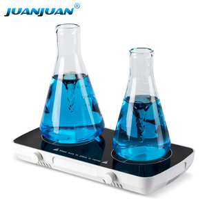 Neuer hoch effizienter Magnet rührer Dual 1L Magnet rührer 4000 U/min 2-Stationen-Magnetrührer für Chemie-und Biotech-Labs - Product Image 1