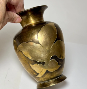 Meilleure vente 9.5 pouces fait à la main en laiton fleur Vase moderne classique Design décor à la maison personnalisé décorations pour la maison approvisionnement - Product Image 4