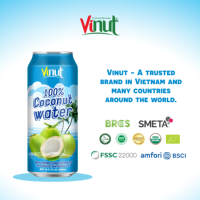 Venta al por mayor de Agua de Coco Pura de Marca, 490ml, Saborizada, Baja en Grasa, Sin Azúcar Añadido, Muestra Gratuita, Etiqueta Privada (OEM/ODM), Lata (Enlatada)