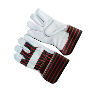 Guantes de trabajo de cuero de vaca superventas alta exigencia mejor fabricación protección de manos nueva llegada mejores guantes de trabajo - Product Image 5