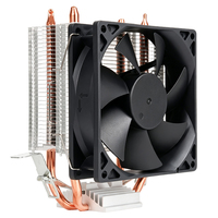 Refroidisseur d'air compact pour processeur XINMAI, ventilateur PWM 92 mm, dissipateur thermique à profil bas 125 mm pour Intel LGA1700 1200 115X, PC de bureau économique