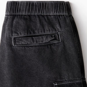 Shorts en jean pour hommes, couleur unie, prix raisonnable, vente en gros de shorts pour hommes de style unique fabriqué au Pakistan - Product Image 2