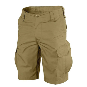 2025 Street Style Vintage Washed Solid Cargo Shorts Grey Casual Tactical Shorts Custom Jorts para hombres Pantalones cortos hasta la rodilla - Product Image 2