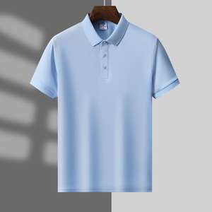 Camiseta Polo Personalizada al por Mayor con Logotipo para Hombre, Camiseta de Golf Informal de Manga Corta Transpirable y de Alta Elasticidad para Verano - Product Image 1