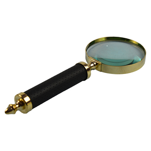 Décoration en laiton Mini Size Design Loupe avec poignée en bois design Meilleur design de loupe de poche - Product Image 6