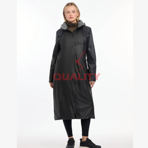 Abrigo largo de equitación para mujer 2025, impermeable, transpirable, duradero, Premium, ropa de abrigo ecuestre, chaqueta de entrenamiento elegante - Product Image 1