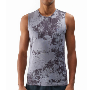 Custom Design Men's Breathable Plus Size Activewear Tank Tops Eco-Friendly Anti-Shrink Anti-Pilling Quick Dry 100% Cotton - Product Image 4