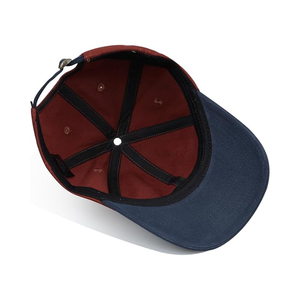 Gorra de Béisbol Estructurada de Seis Paneles en Dos Tonos, con Visera Curva, Logotipo Bordado Personalizado, Hebilla, para Uso Diario y Viajes - Product Image 6