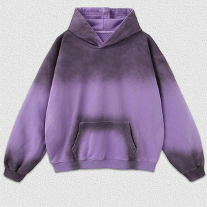 Sweats à capuche en coton pour hommes, surdimensionnés et lourds, surdimensionnés, avec logo, 100% coton, sweat-shirt à capuche - Product Image 1