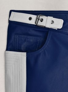 Pantalon en cuir 100% de haute qualité Tissu à séchage rapide Premium Style décontracté Longueur régulière - Product Image 5