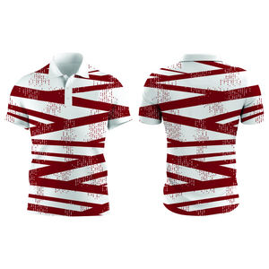 Nuevo diseño de calidad superior de secado rápido de manga corta de diseño personalizado de sublimación completa de alta calidad Polo ligero para hombres - Product Image 5