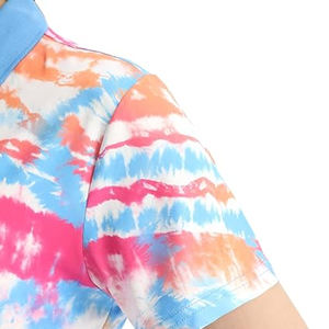 Polos estampados hechos en Pakistán 100% algodón para mujer de alta calidad nueva moda algodón poliéster mujeres polos estampados - Product Image 5