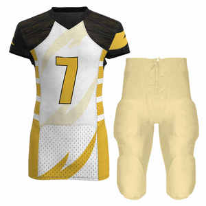 High Quality <b>Material</b> Made American Football Uniform Top Manufacturer Cheap Price Breathable American Sports Wear - Product Image 1