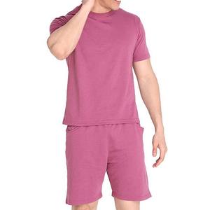 Demi-manches hommes t-shirt ensemble court vêtements de plein air léger qualité supérieure confortable coupe ample respirant t-shirt ensemble court - Product Image 1