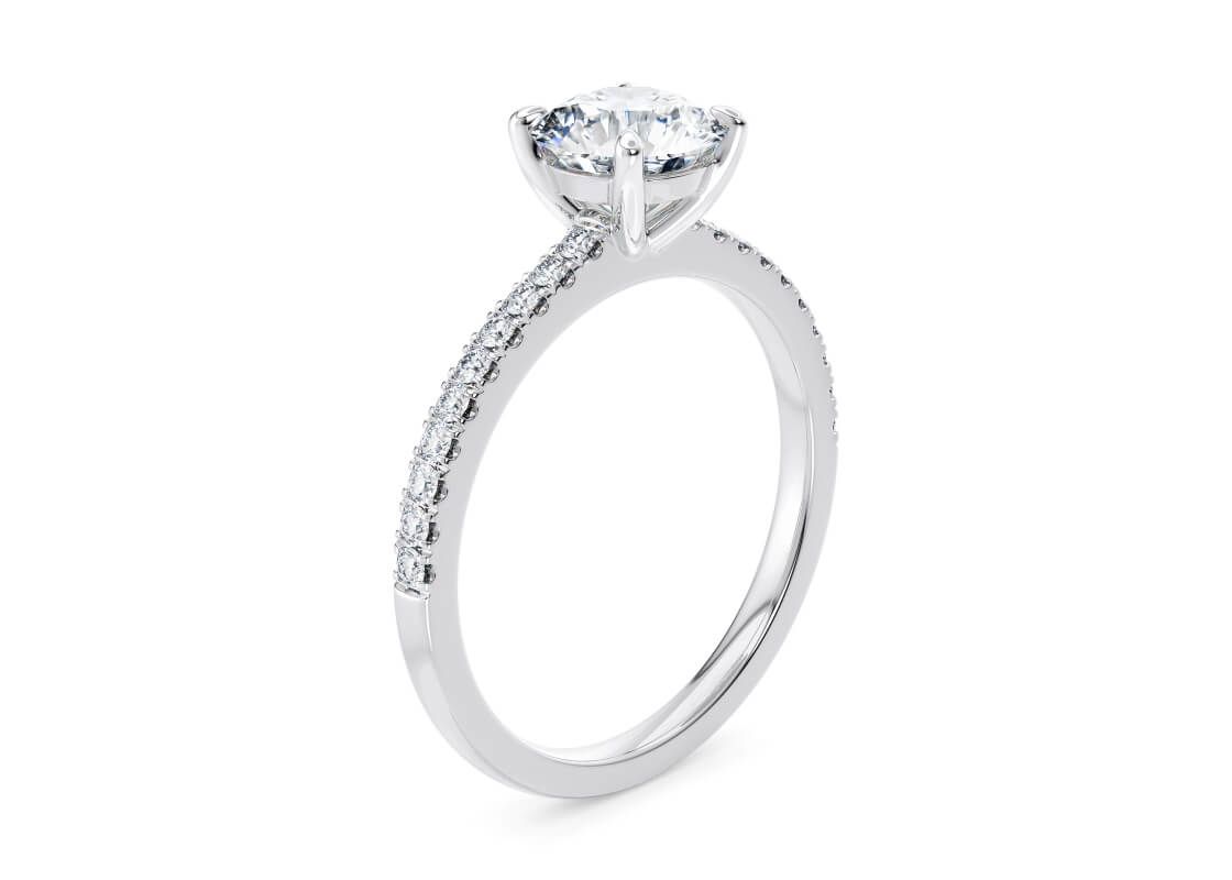 14k White Gold