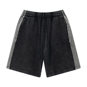<b>mens</b> Streetwear Clothing Summer Drawstring <b>shorts</b> Cotton Acid Washed Loose Fit Casual <b>Sweat</b> <b>shorts</b> <b>For</b> <b>men</b> - Product Image 1