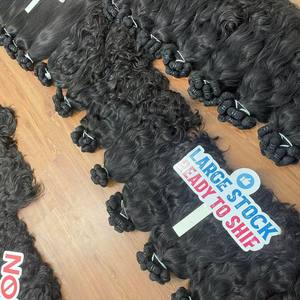 Extensiones de pelo crudo vietnamita al por mayor, máquina lista para enviar, paquetes de trama, estilo de onda recta sedosa - Product Image 5