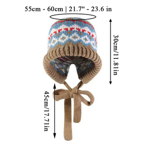 Bonnets d'hiver Slouchy Baggy Image Puff Printing 100% Acrylic Beanie Hats Knitted for Travel Sports All Teams Hommes et Femmes - Product Image 6