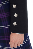 Veste de kilt écossais traditionnelle en cuir pour homme, professionnelle, formelle, imprimée, respirante, personnalisée, antistatique, service OEM