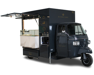Triciclo Eléctrico para Comida, Carrito de Comida Móvil de Tres Ruedas, Resistente a la Oxidación, 10 pies, 5 Años de Garantía, para Café, Pizza, Tacos, Helados - Product Image 3