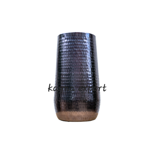 Venta al por mayor de hierro metal martillado Diseño Interior decoración latón oro acabado maceta - Product Image 4