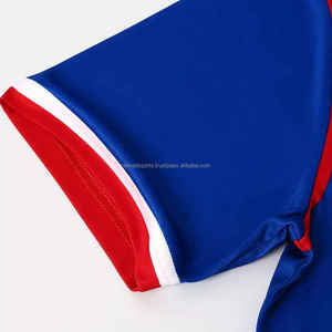 Camisetas de Fútbol para Hombre de Francia, Uniformes de Entrenamiento Deportivo, Logotipo Personalizado, Tallas Personalizadas, 100% Poliéster, Alta Calidad - Product Image 3