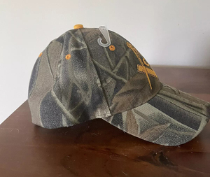 Panneaux Usé Cowboy Lavage 3D Broderie Logo Papa Chapeau Casquette de Baseball Brodé Coton Lavé Casquette de Baseball Extérieure Ronpex - Product Image 3