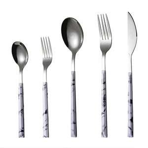 CUIVRE ET ACIER UTNASIL 5 PCS SET Acier Laiton Cuivre Salade Serveur Couverts Ensemble Cuisine Service Outils avec Spatule Métal Matériel - Product Image 2